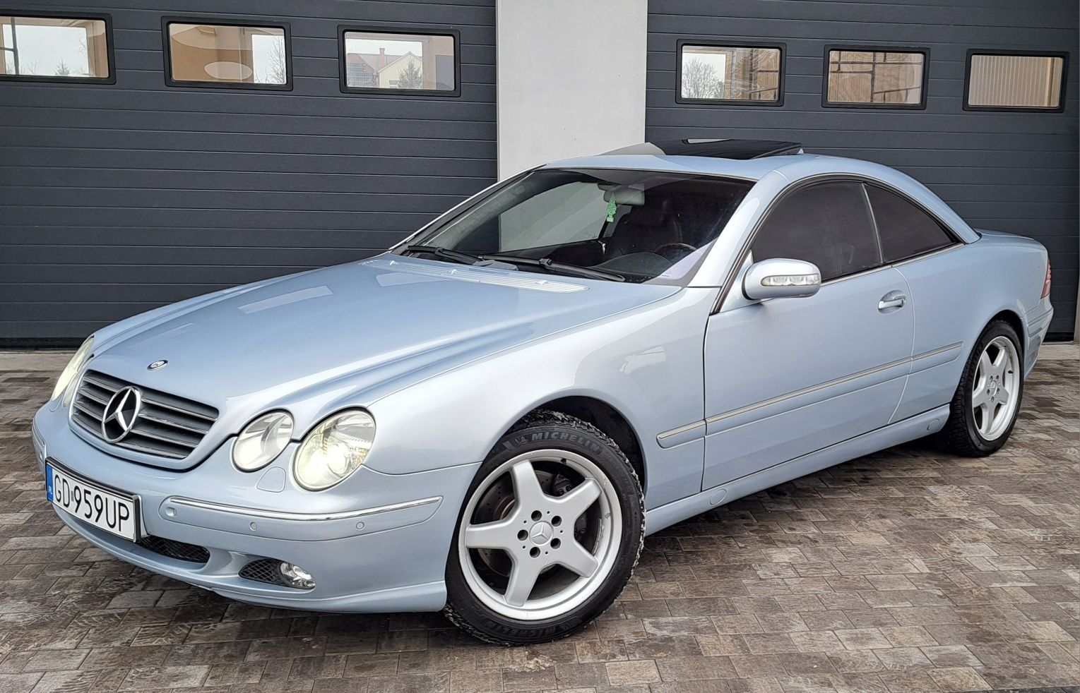 Mercedes W215 CL500 5.0 V8 306KM benzyna GAZ coupe zamiana