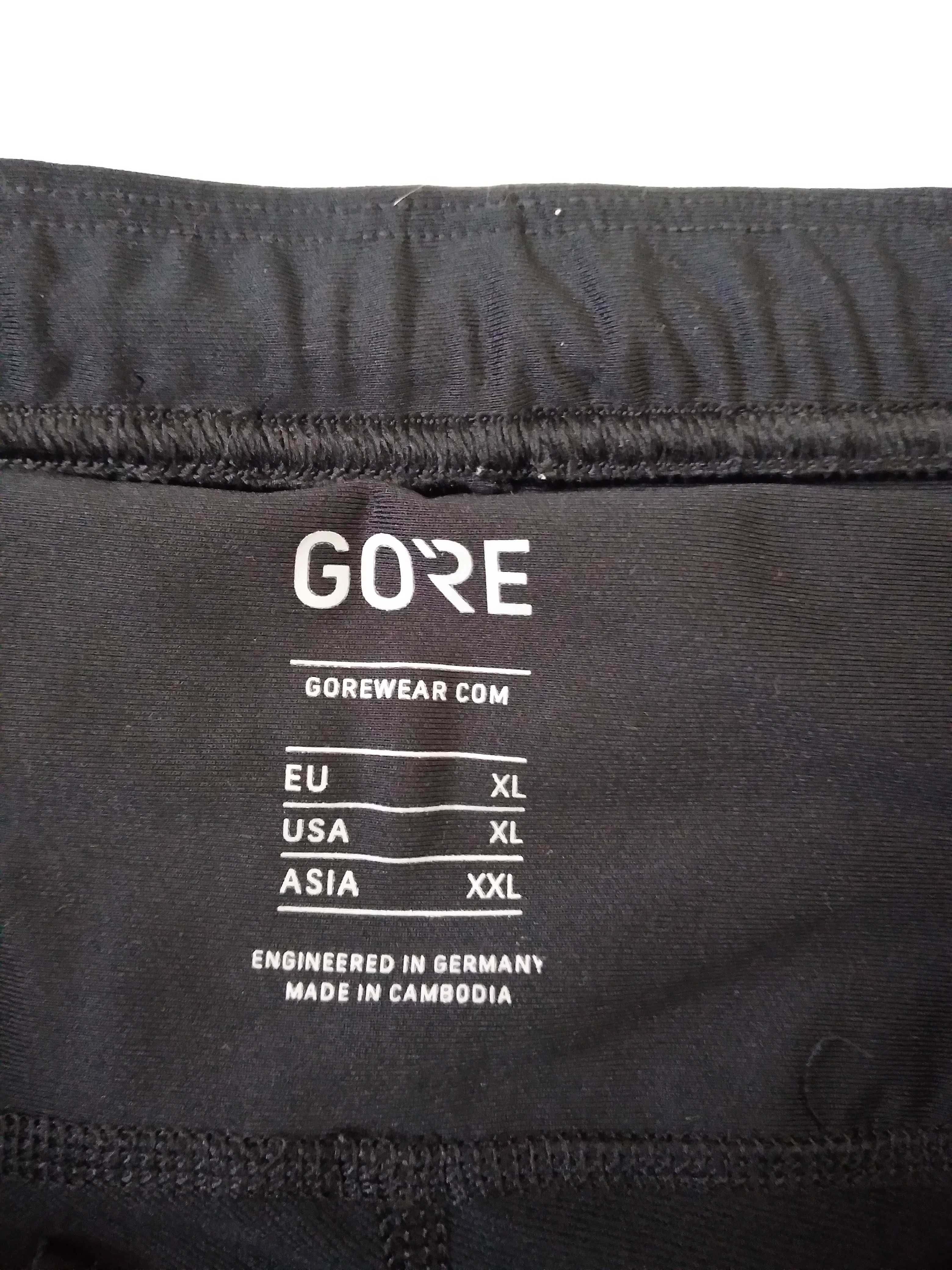 GORE , legginsy sportowe , XL , czarne