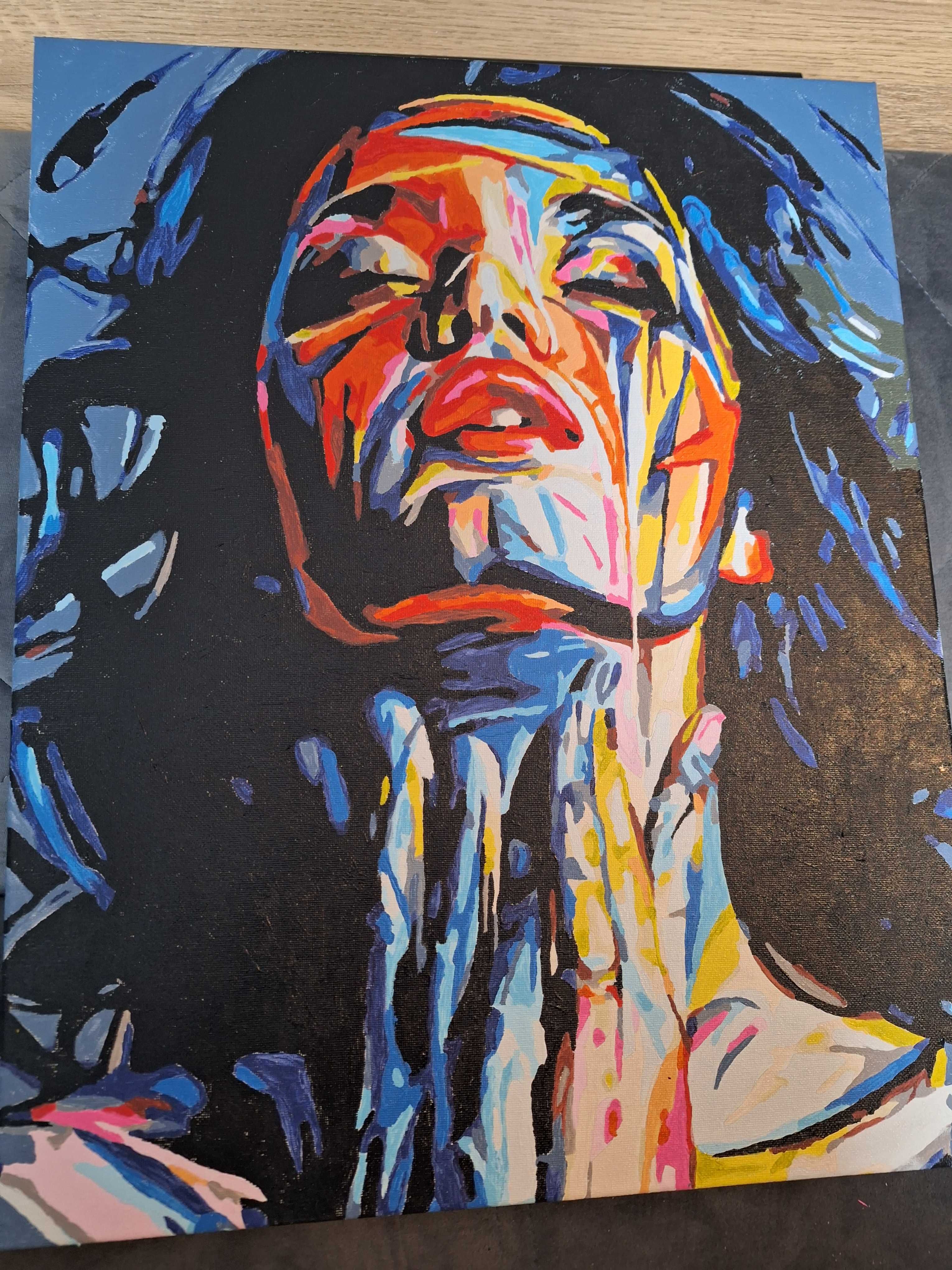 Obraz malowany farbą akrylową 40x50