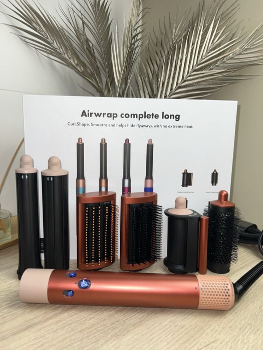 Dyson Airwrap HS05 Strawberry — стайлер 6 насадок для волосся