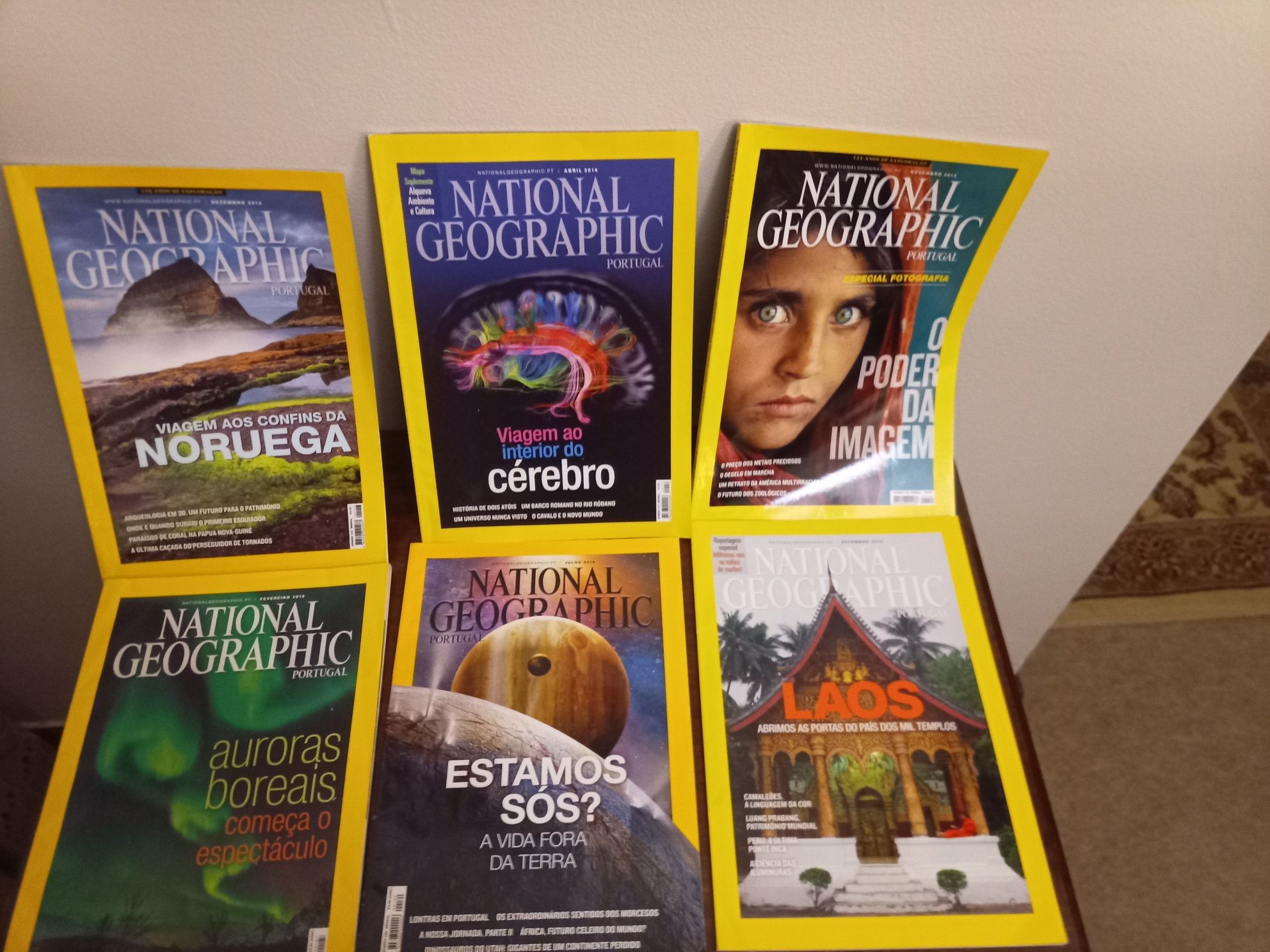 National Geographic - Revistas antigas