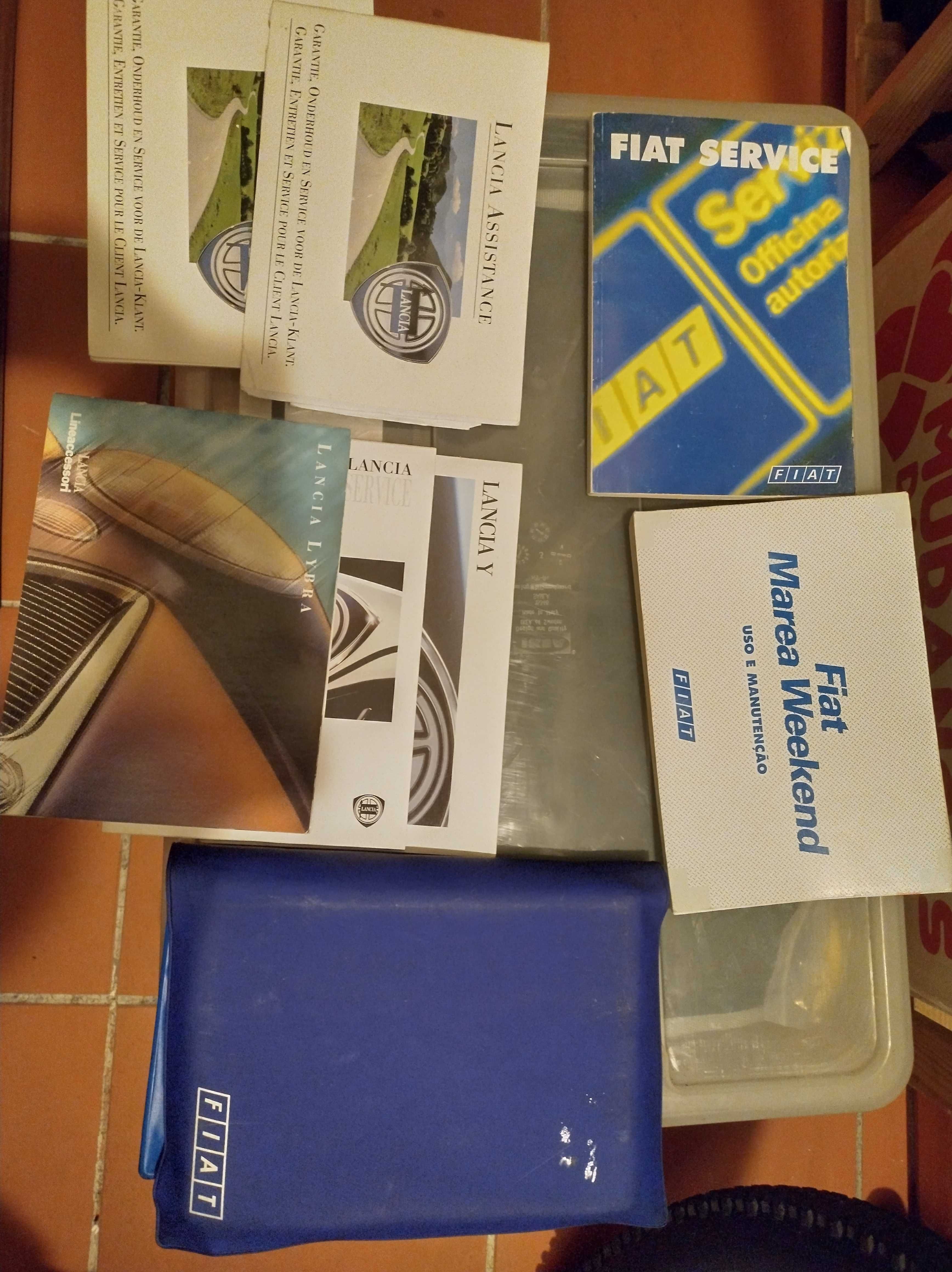 Fiat - Bolsa oficial e manuais de instruções