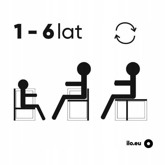 Stolik i krzesełko Montessori Ilo