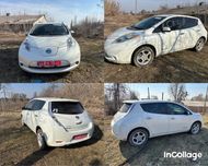 Разборка шрот запчасти Nissan LEAF 24kw колір QAB