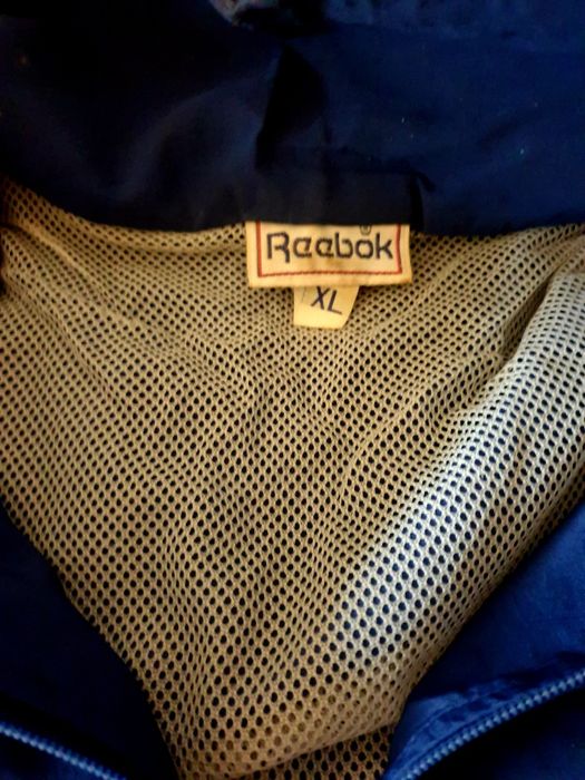 Reebok sportowa bluza, cienka kurtka rozpinana