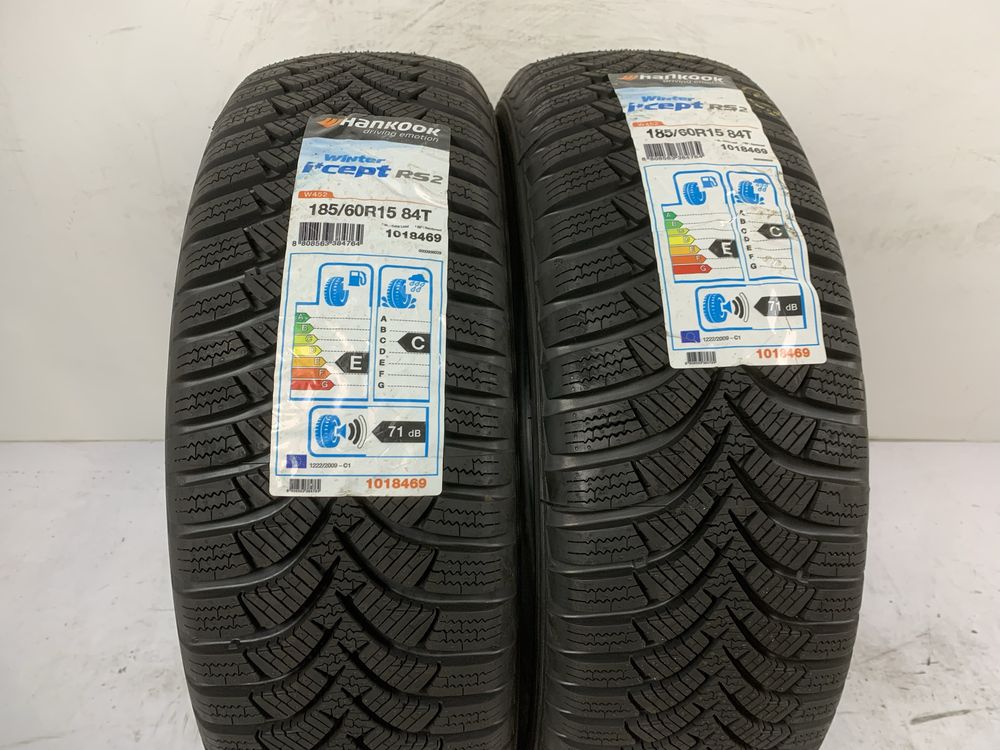 2x 185/60/15 Hankook Winter I*cept RS2 / 2020r NOWE / GWARANCJA