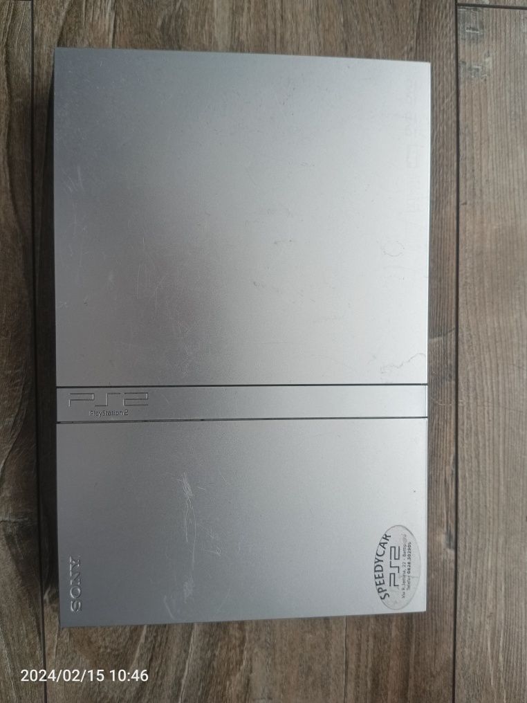 Konsola Ps2 Slim silver