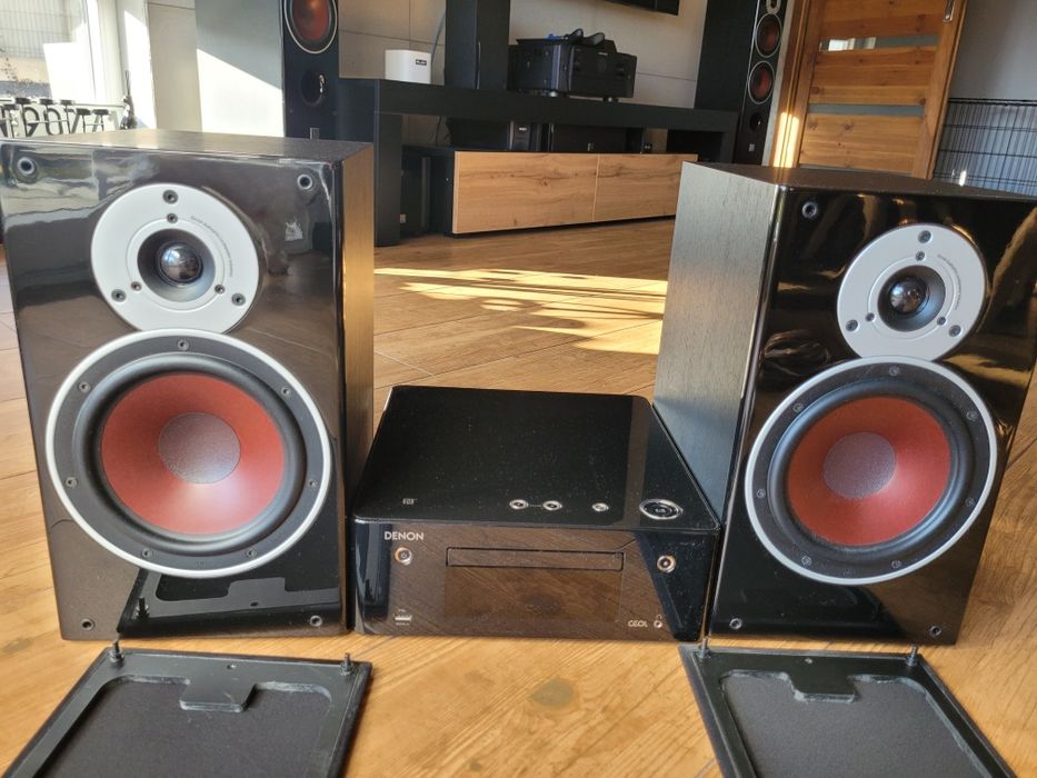 Amplituner denon RCD-N9 i głośniki DALI Zensor 3