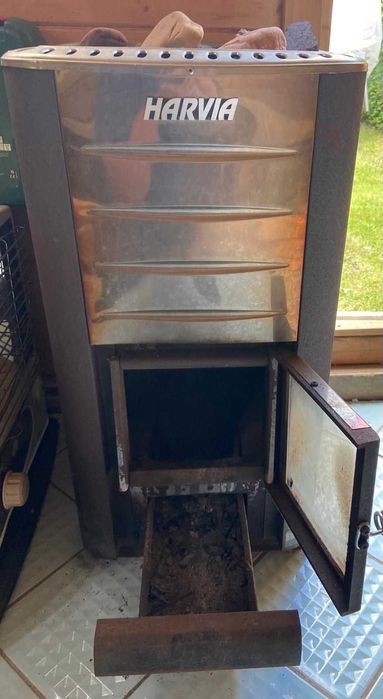 Piec na drewno palony drzewem do sauny fińskiej HARVIA 13KW + komin