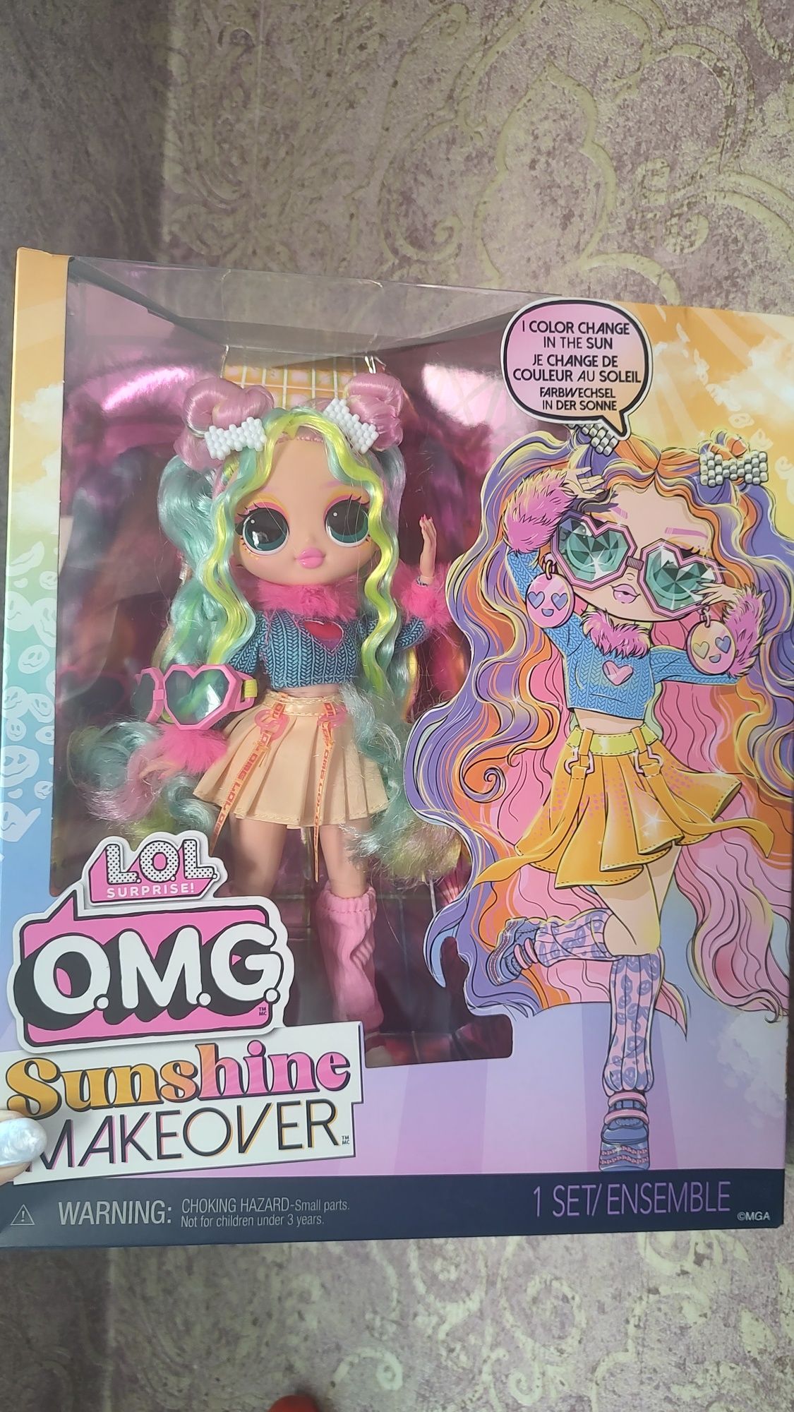 LOL OMG Sweet Nails Pinky Pop, lol sunshine makeover Bubblegum