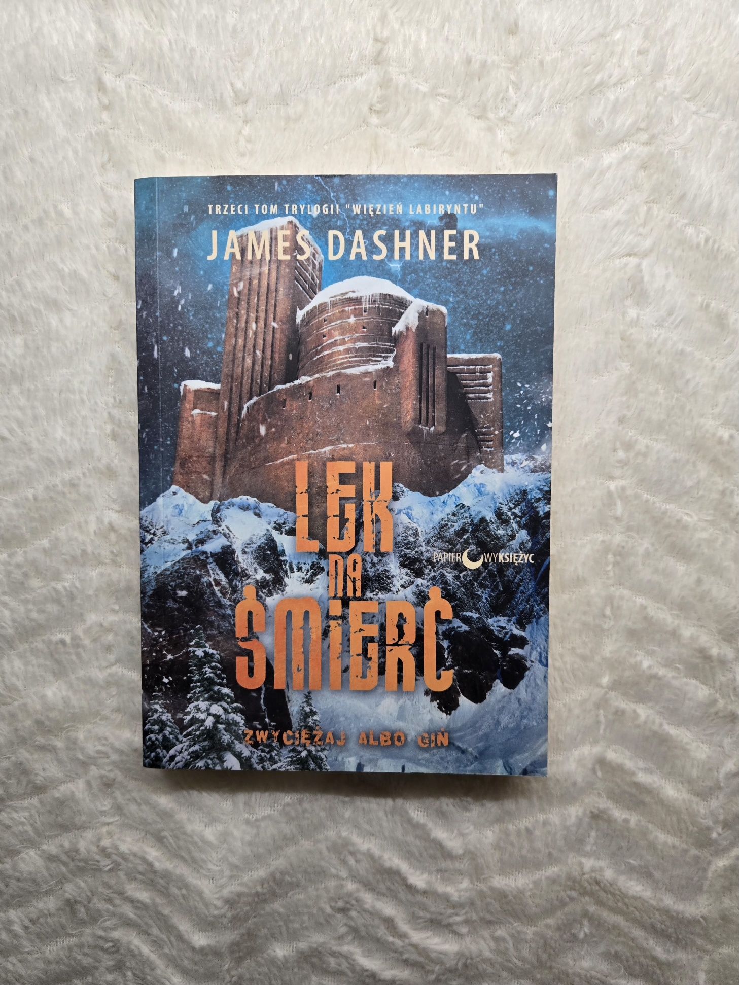 Książka Lek na śmierć James Dashner