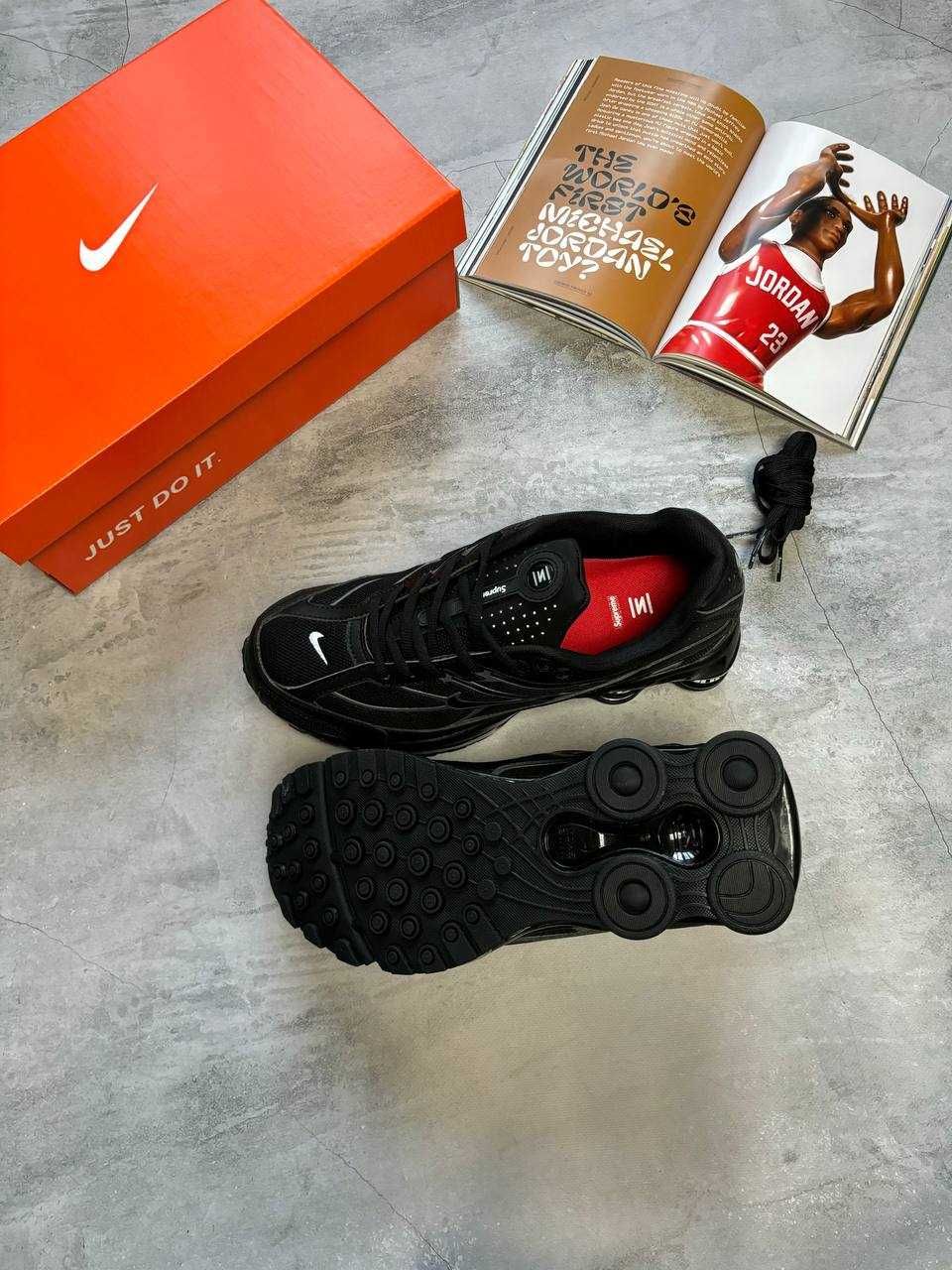 !SALE! Nike Shox Ride 2 x Supreme Black 36 37 38 39 40 41 42 43 44 45