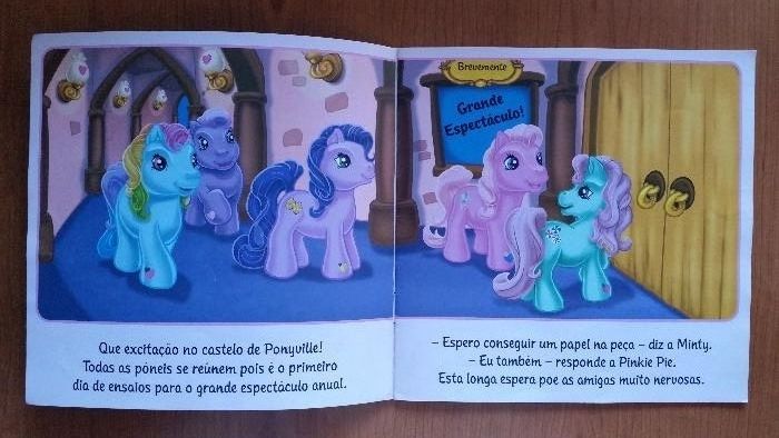 NOVOS| 3 Livros colecção My Little Pony