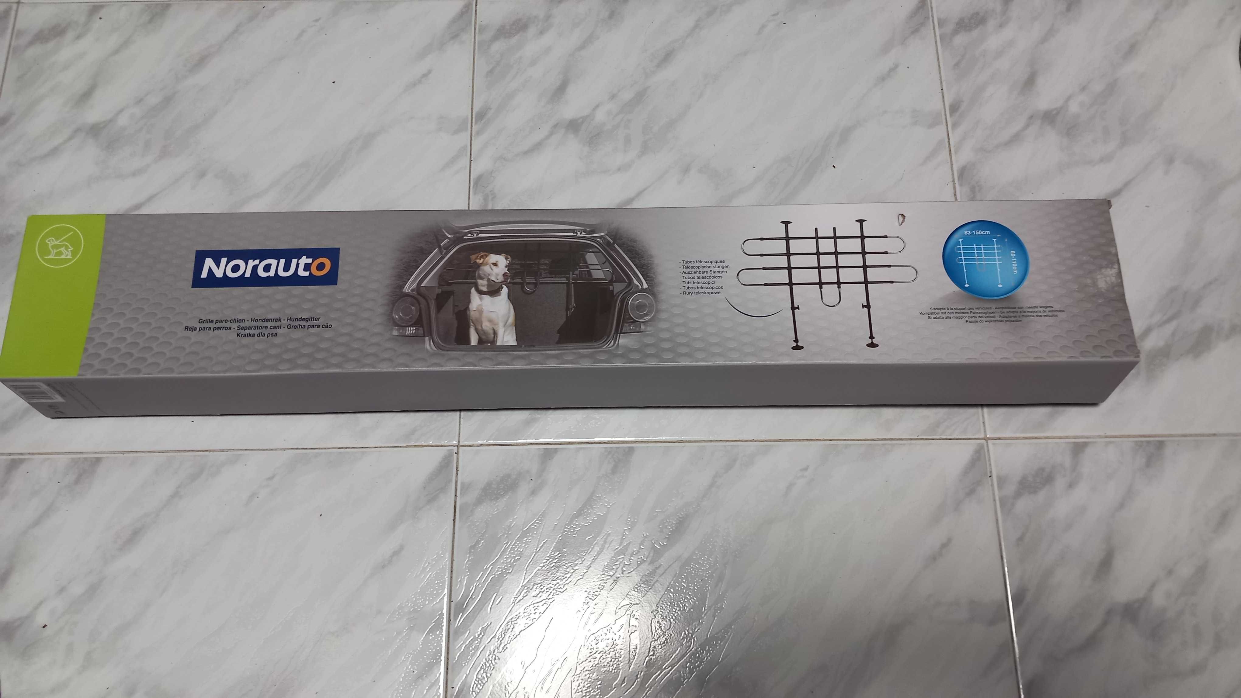 Grelha de protecção para animais para bagageira de automóvel, nova