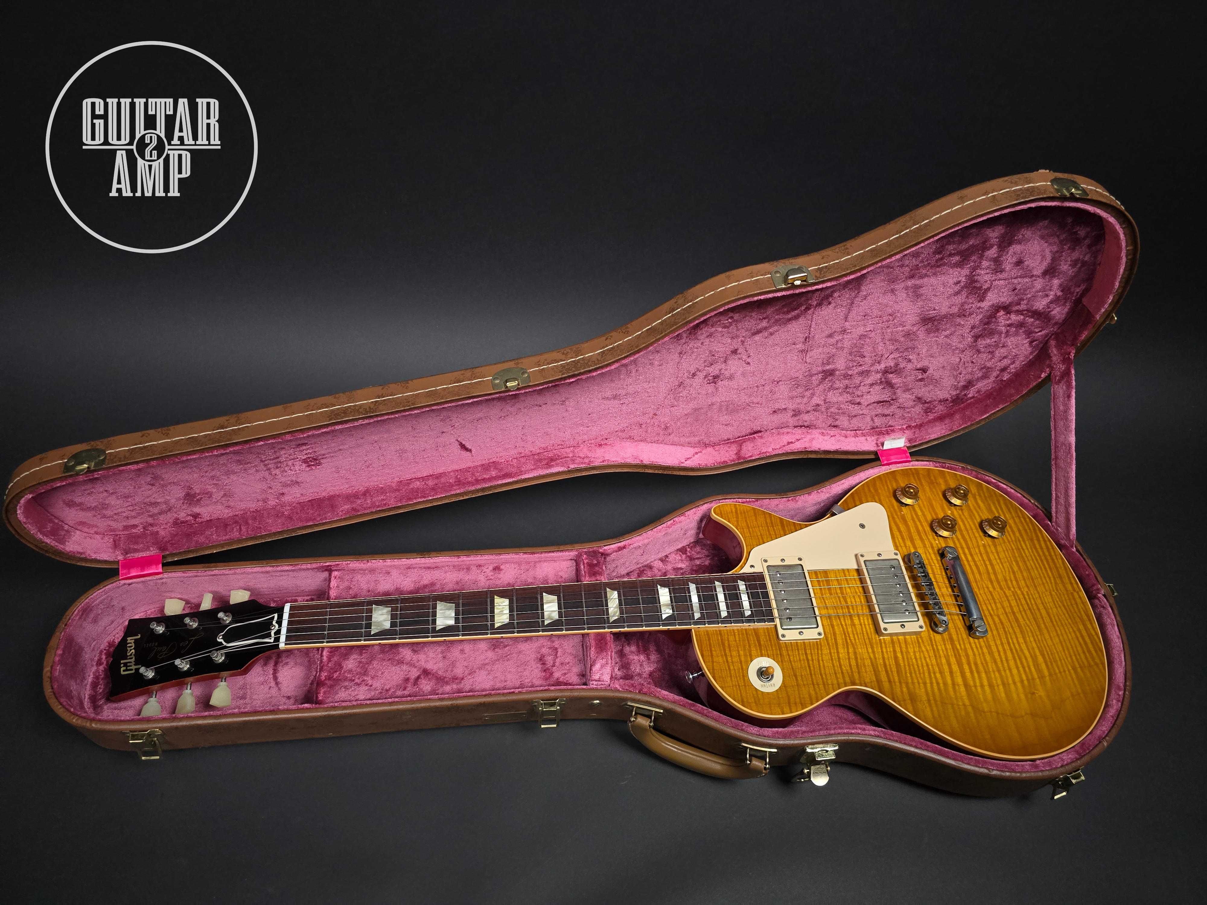 2007 Gibson Custom Shop Les Paul 1959 Reissue R9 Lemon Burst