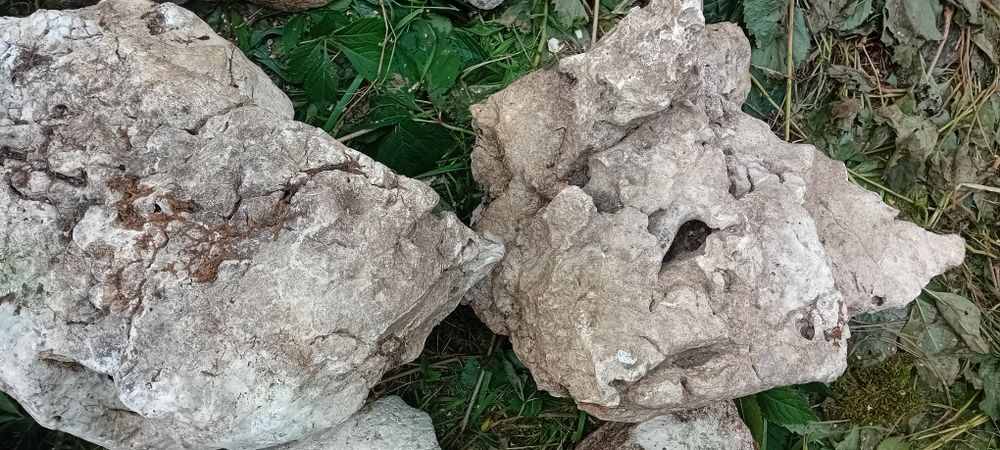 Zestaw kamieni wapiennych  tzw ostańcow