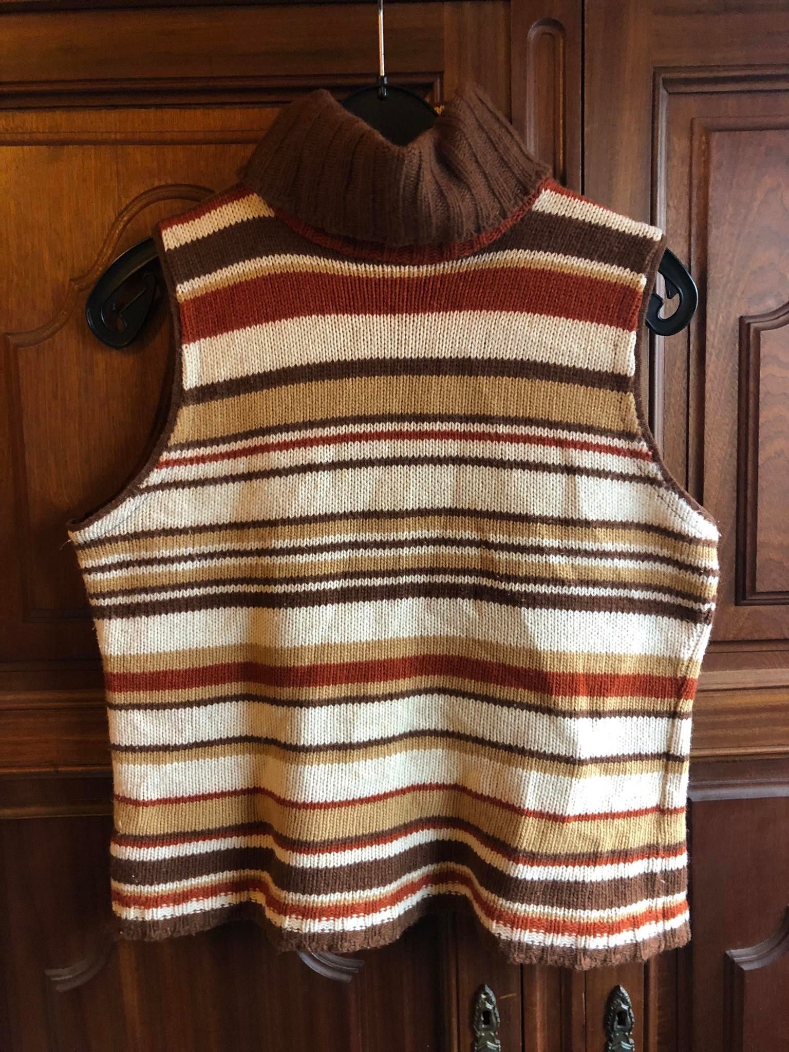 Camisola Pullover, riscas, M, vintage