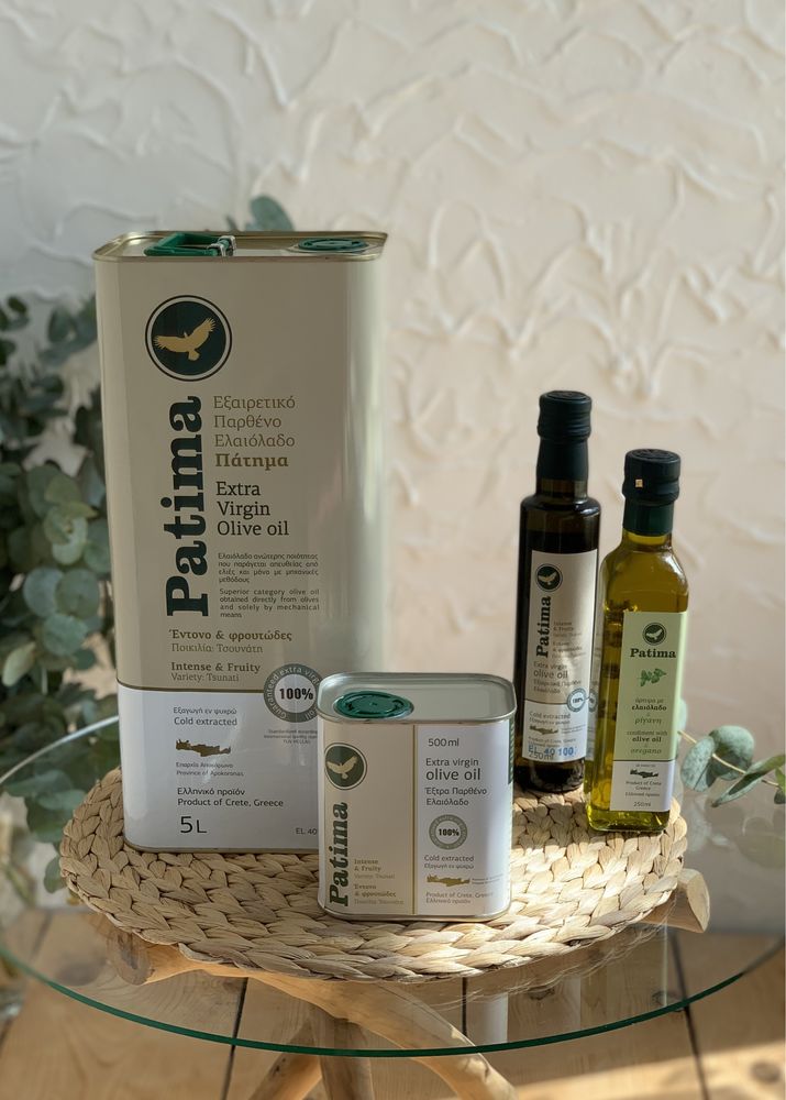 Оливкова олія Patima з орегано, 250мл, Греція, о. Крит,