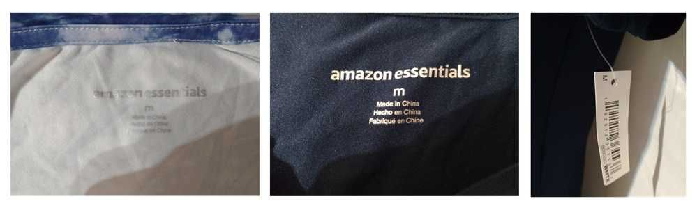 T-shirt Amazon Essentials 2 unidade Tam:M (108)