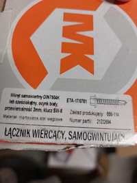 Wkręt samowiercący 4.8 25mm 250szt