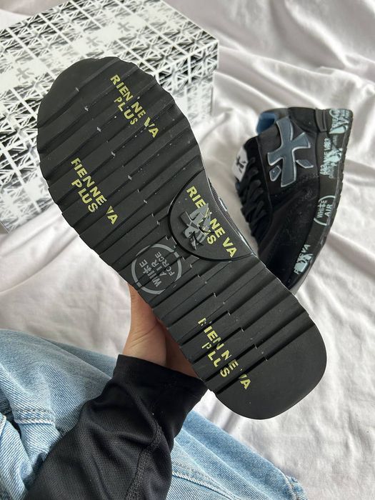 41-45 р кросівки Premiata Mick Black Blue