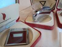 6 isqueiros marca SILVER MATCH novos
