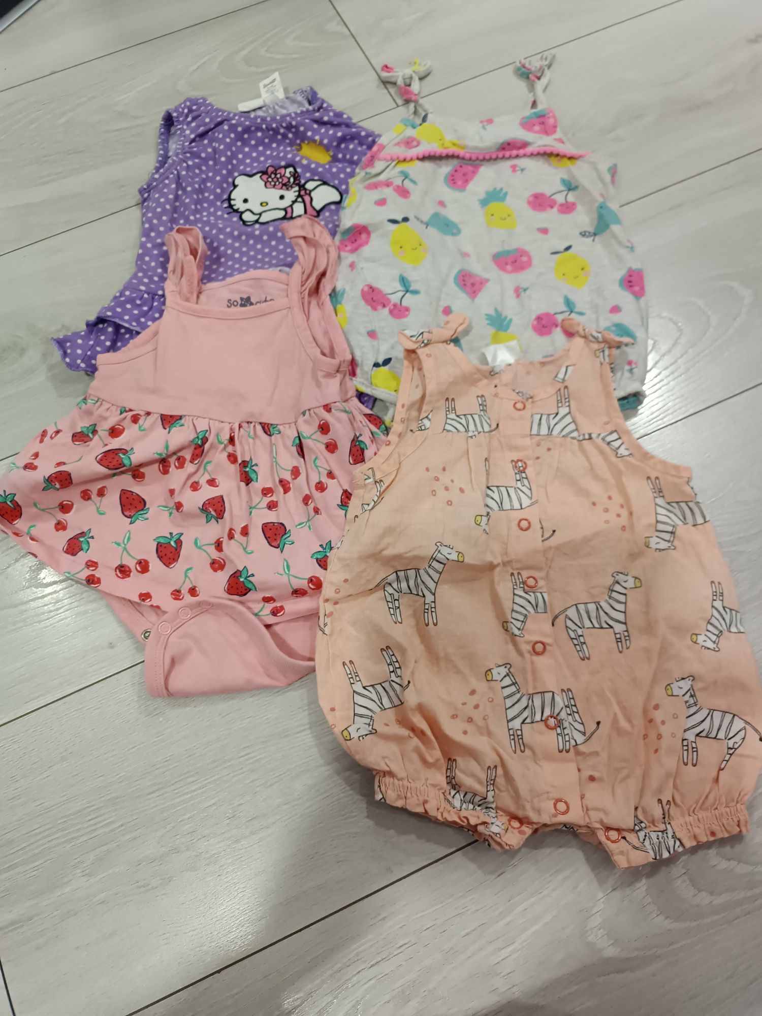 Paka ubranek dla dziewczynki rozm. 62-74. H&M, Cool Club, 5,10,15