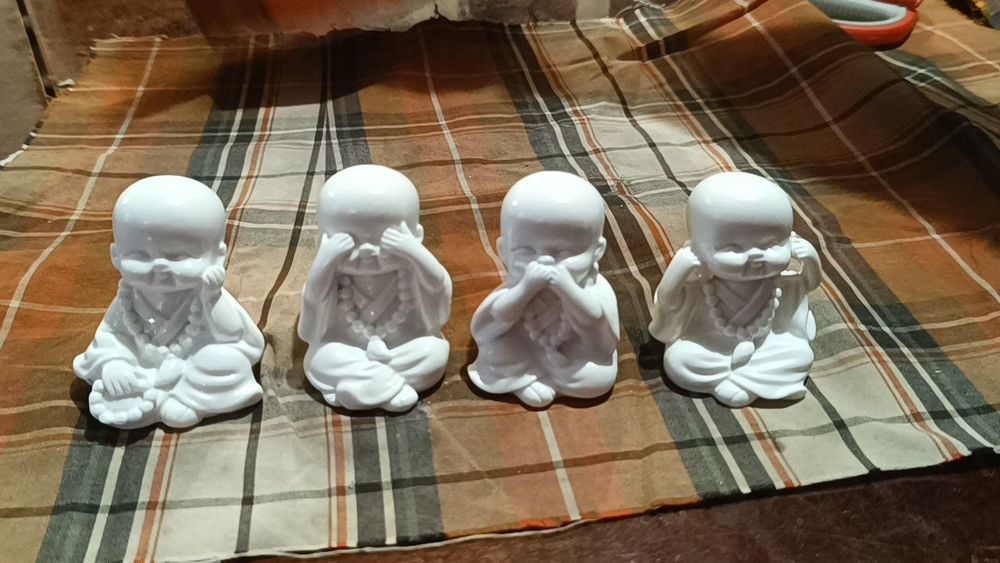 Дух чайной церемонии питомец статуэтка фигурка набор 4 шт