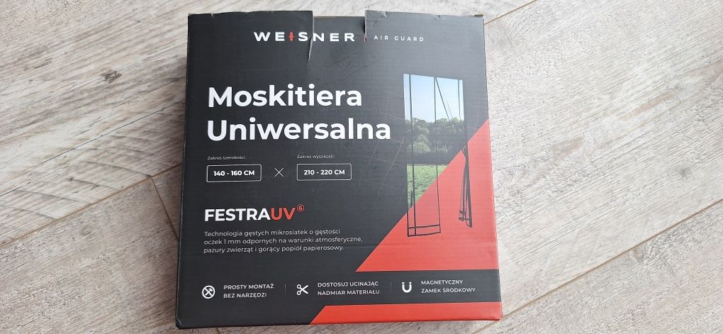 Moskitiera balkonowa, nowa
