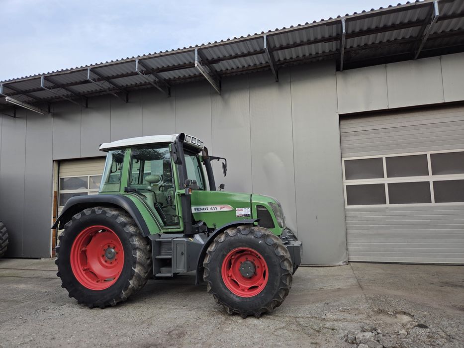Fendt 411 Vario Ciągnik / Traktor  rolniczy,  rok 2001, Moc 110 KM