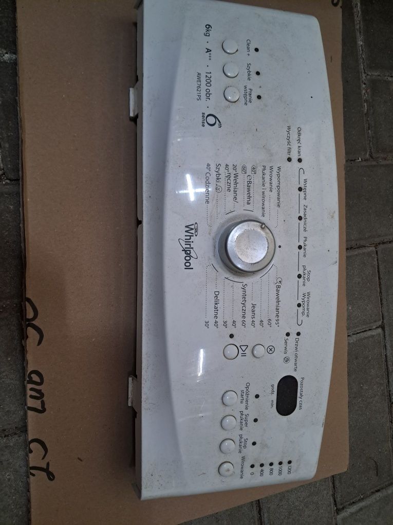 Programator pralka Whirlpool sterownik