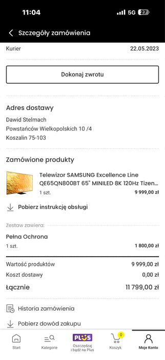 Telewizor Samsung 8k