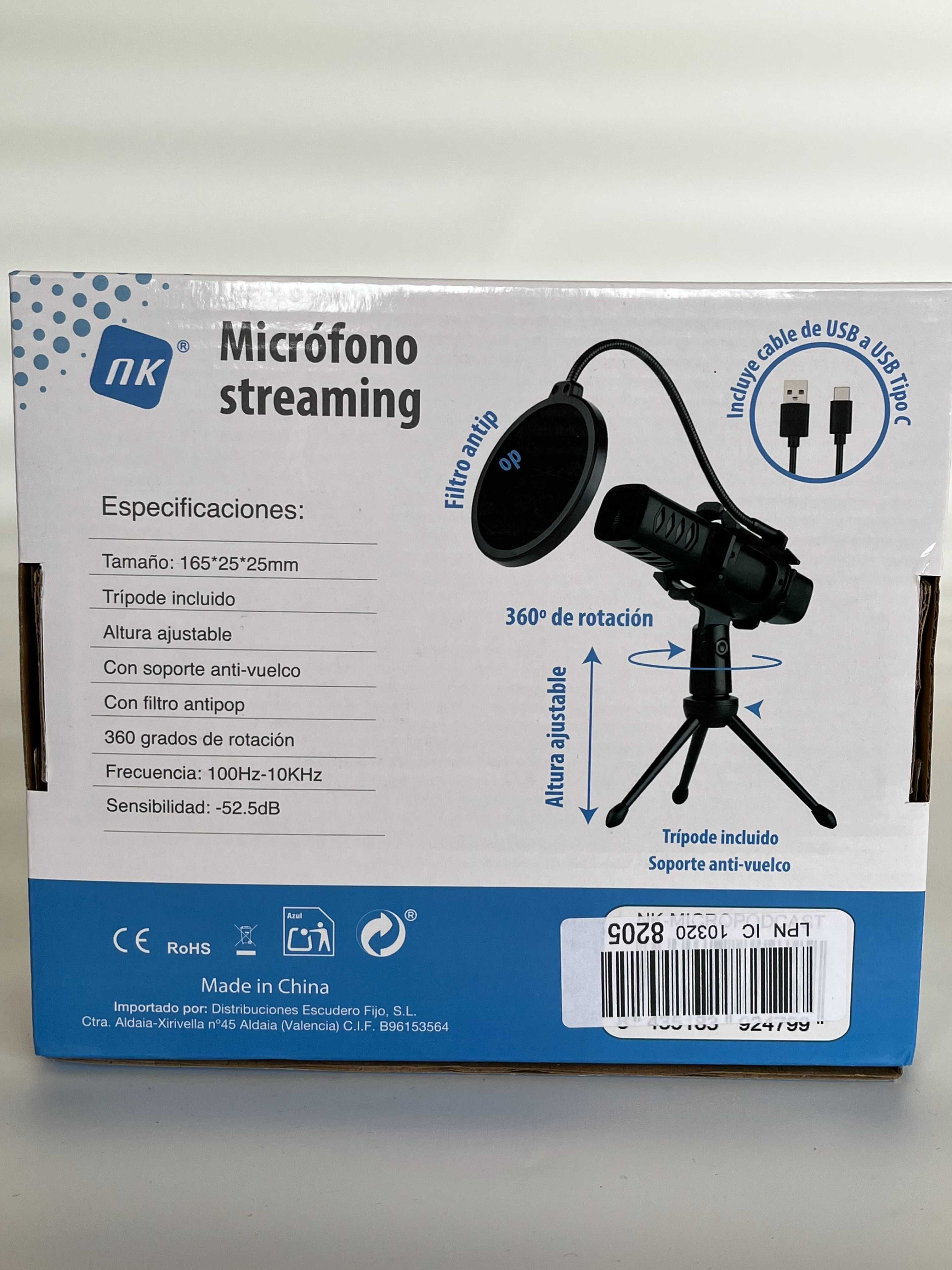 NK Mikrofon streamingowy