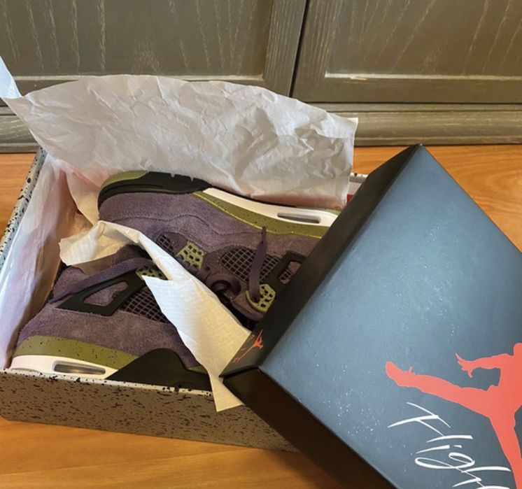 Jordan 4 Canyon Purple