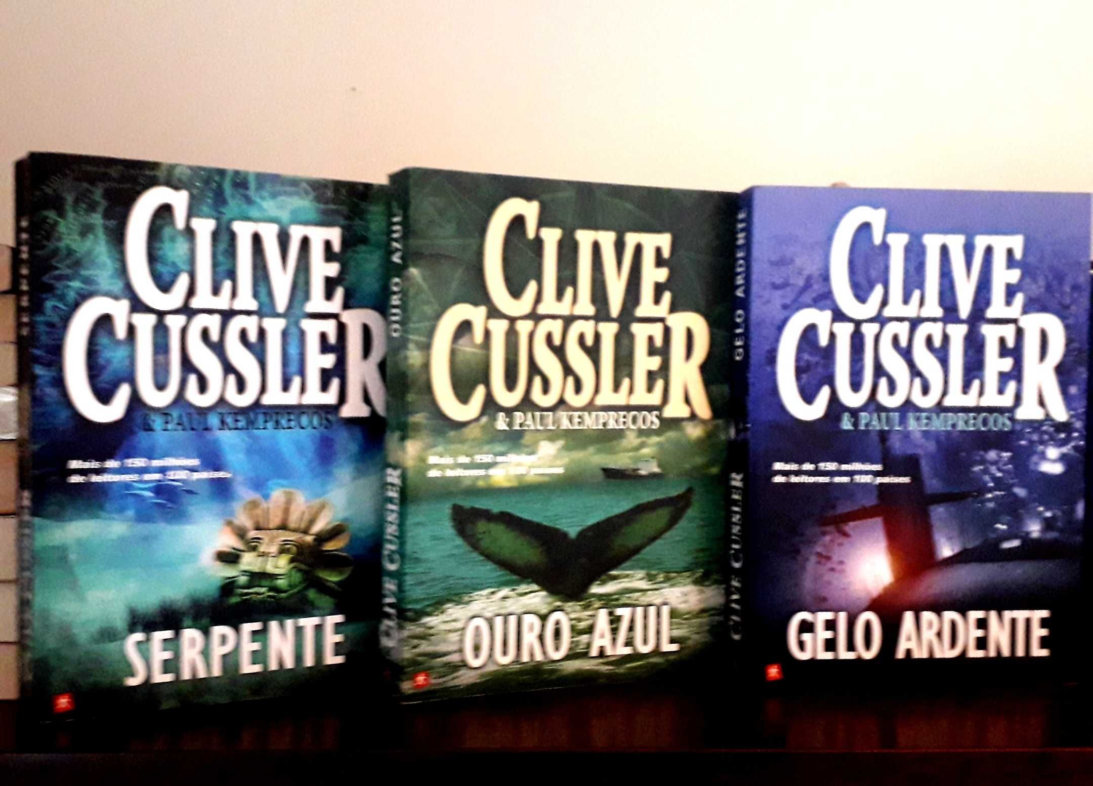 Clive Cussler - Série "NUMA Files" e Série "Aventuras de Dirk Pitt"