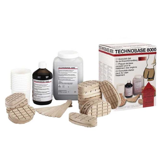 Zestaw do leczenie racic kopyt TECHNOBASE 14szt
