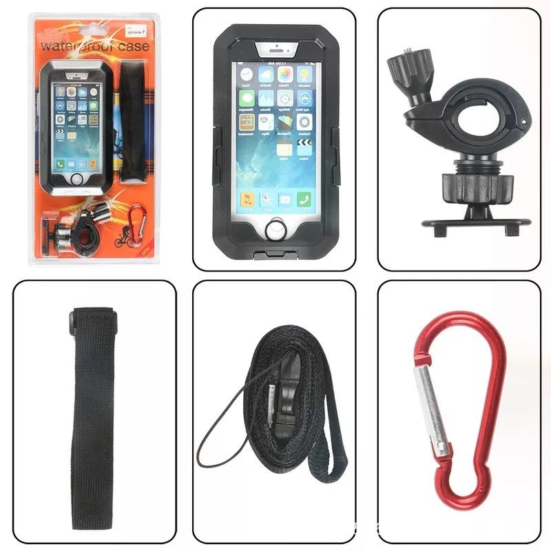 Suporte telemóvel iPhone 5/5S/SE(2016) para bicicleta/mota *novo*