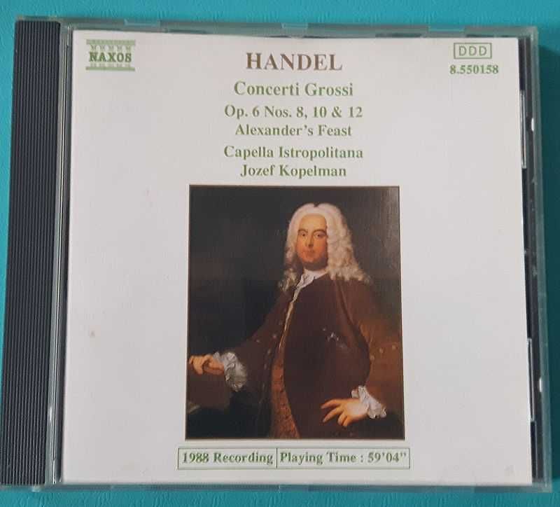 CD Handel Concerti Grossi wyd.Naxos