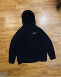 Черное Зип худи Nike Dri Fit Full Zip Men`S Training Hoodie XL размер