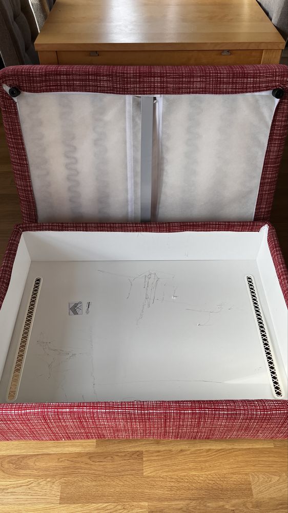 Podnóżek ze schowkiem IKEA VIMLE