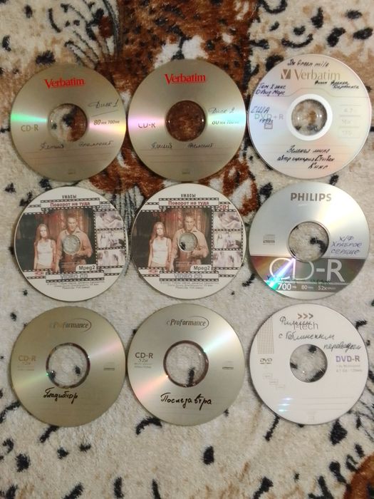Лот 1 DVD фильмы 50шт.в коробке.