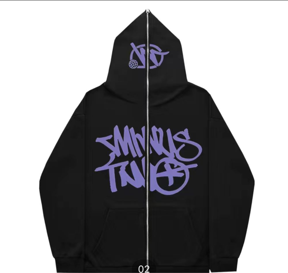 Кофта minus two,Zip-hoodie minus two