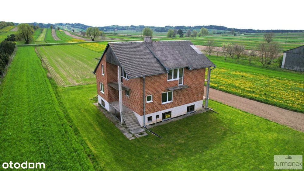 Dom do wykończenia w w sielskiej okolicy