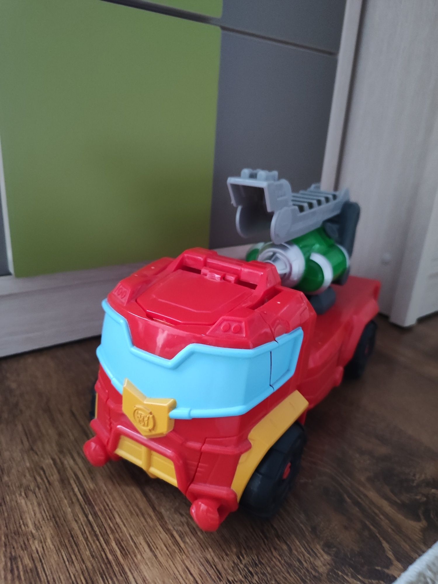 Transformers Rescue Bots Hot Shot 2w1 duży 37 cm jak nowy