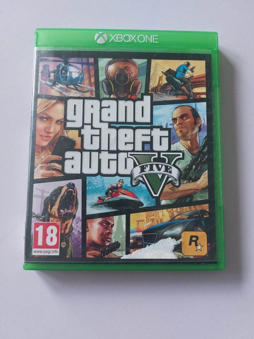 Gra Grand Theft Auto V GTA 5 XBOX ONE XONE SERIES X pudełkowa PL