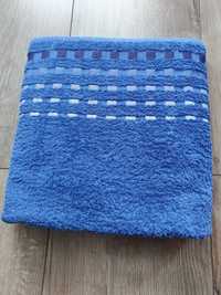 Махровое банное полотенце Sensino 100 х 140 см. синее 100 % cotton