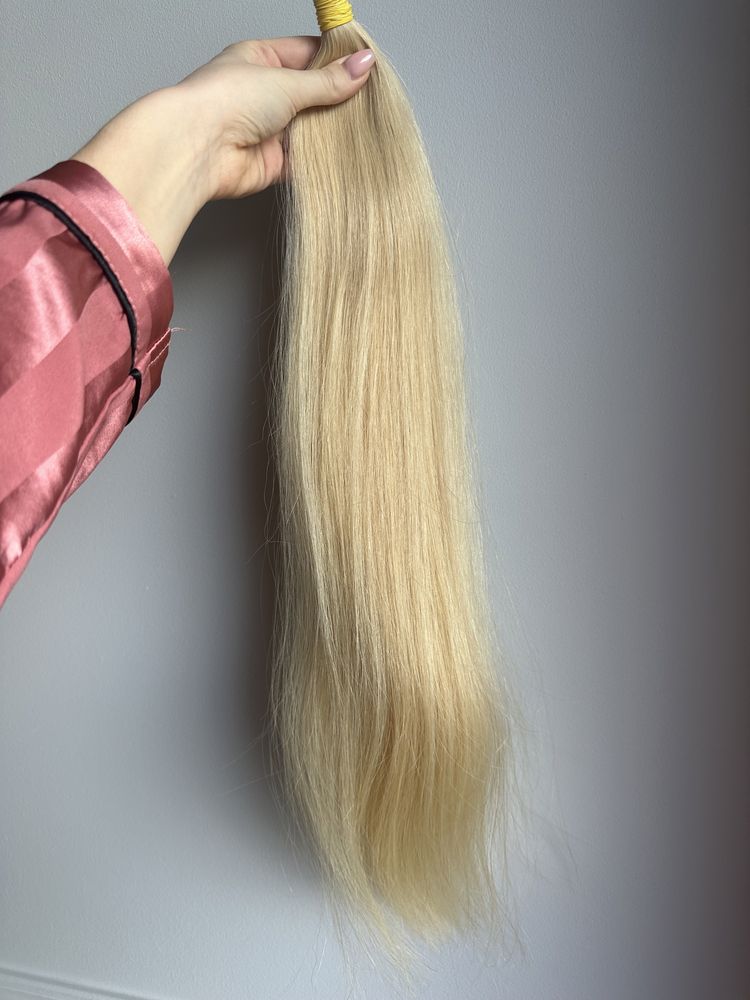 Włosy słowiańskie blond