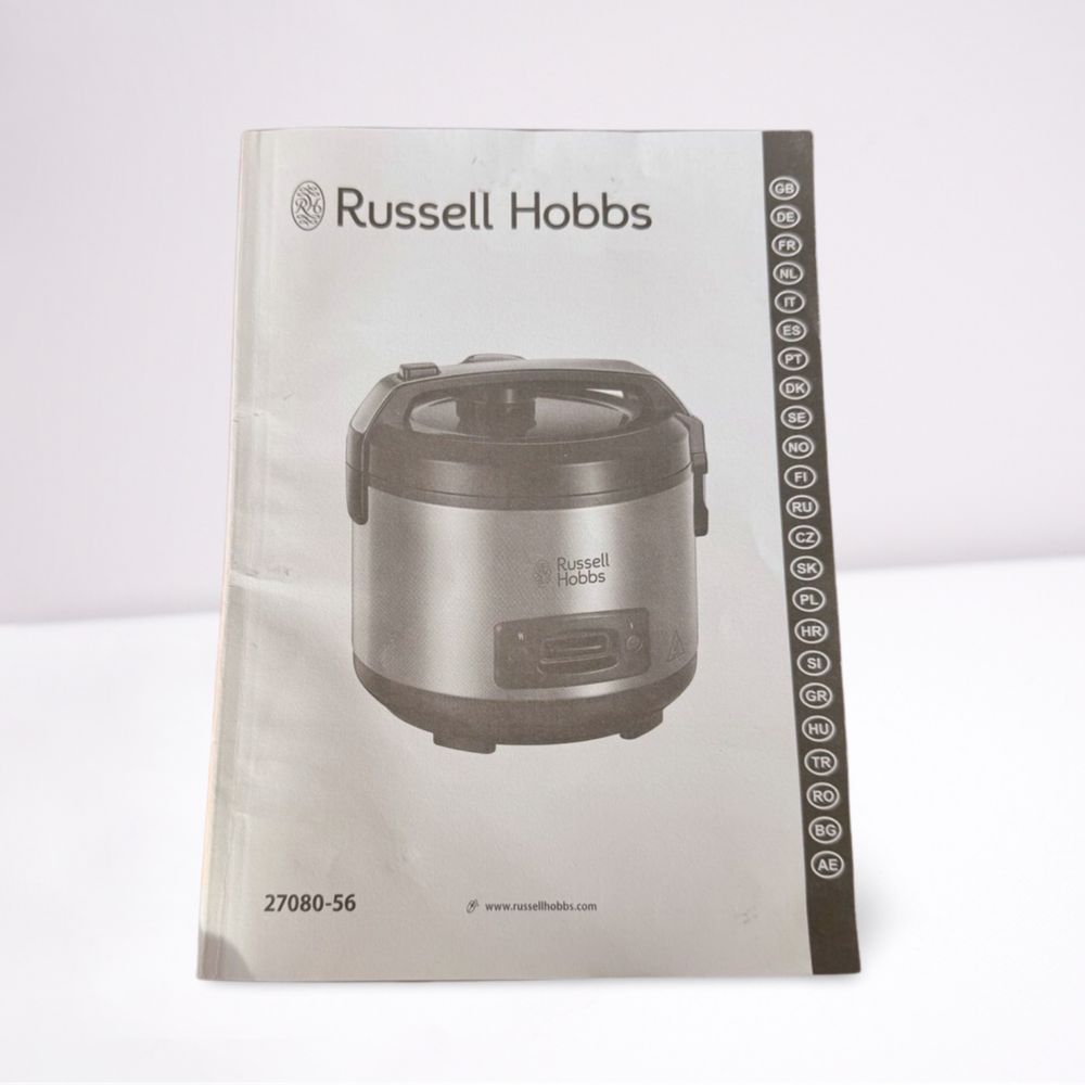 garnek do gotowania ryżu ryżowar i parowar russell hobbs