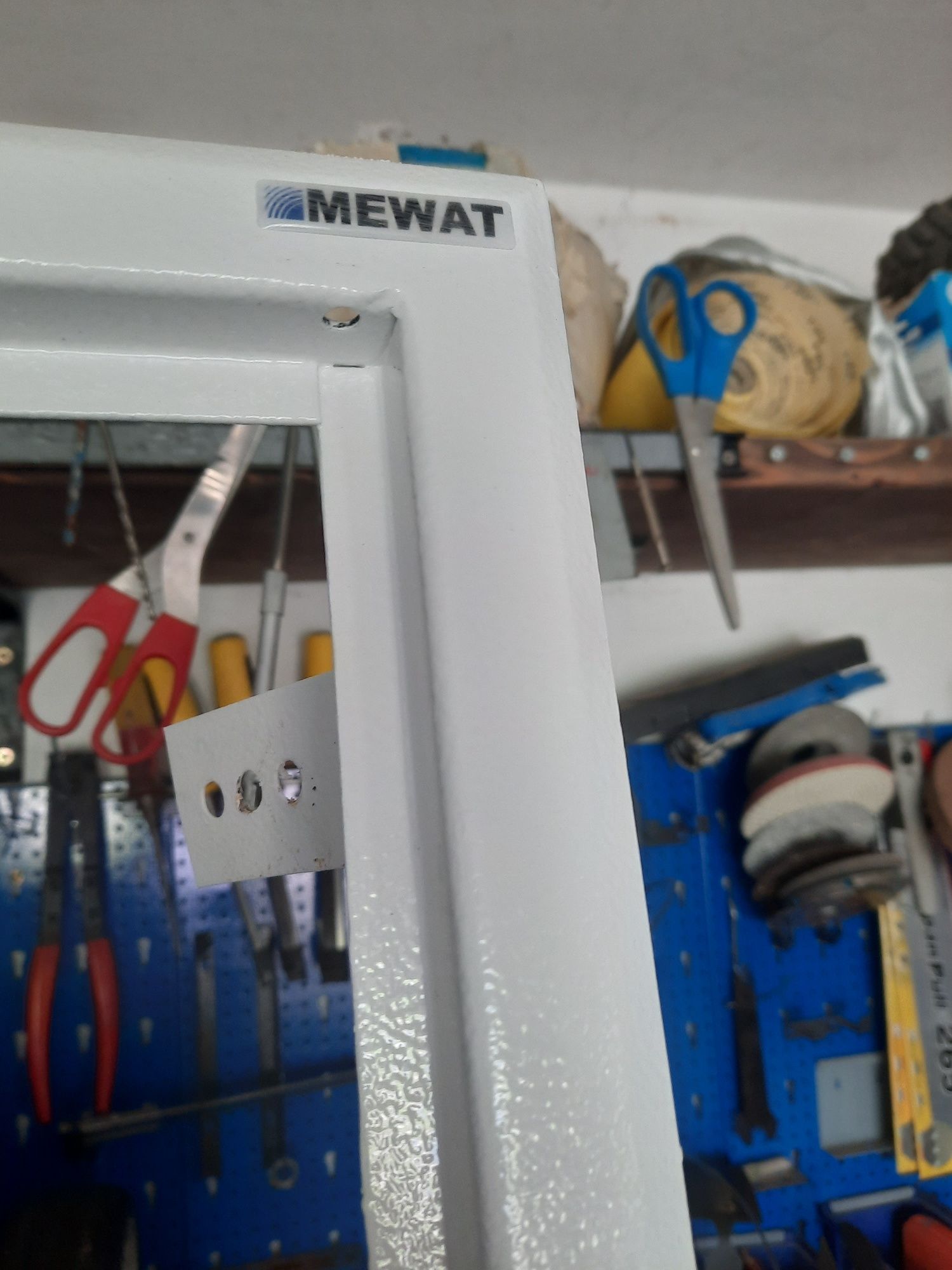 Drzwi metalowe dwuskrzydłowe