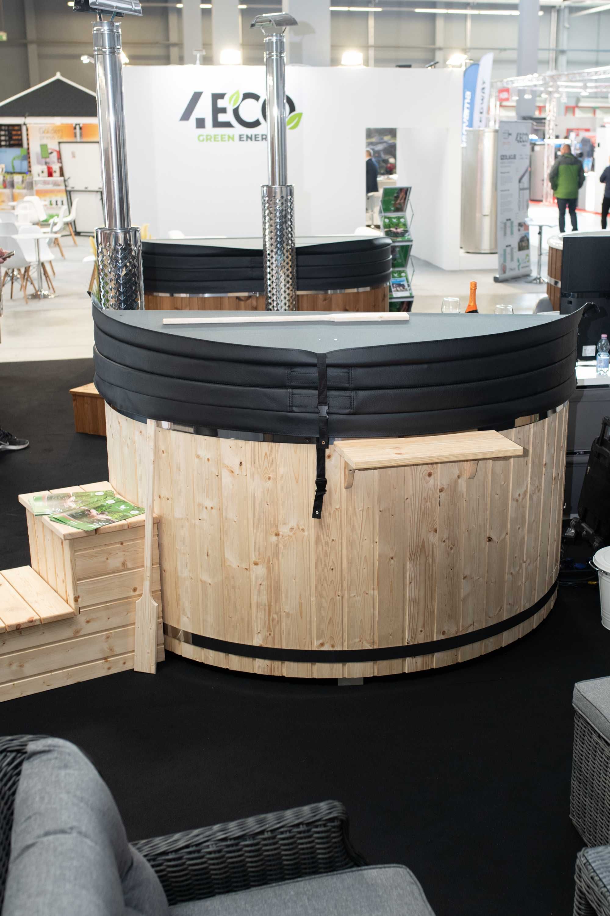 Balia Ogrodowa Jacuzzi SPA Hot Tub Sauna Gorąca Beczka